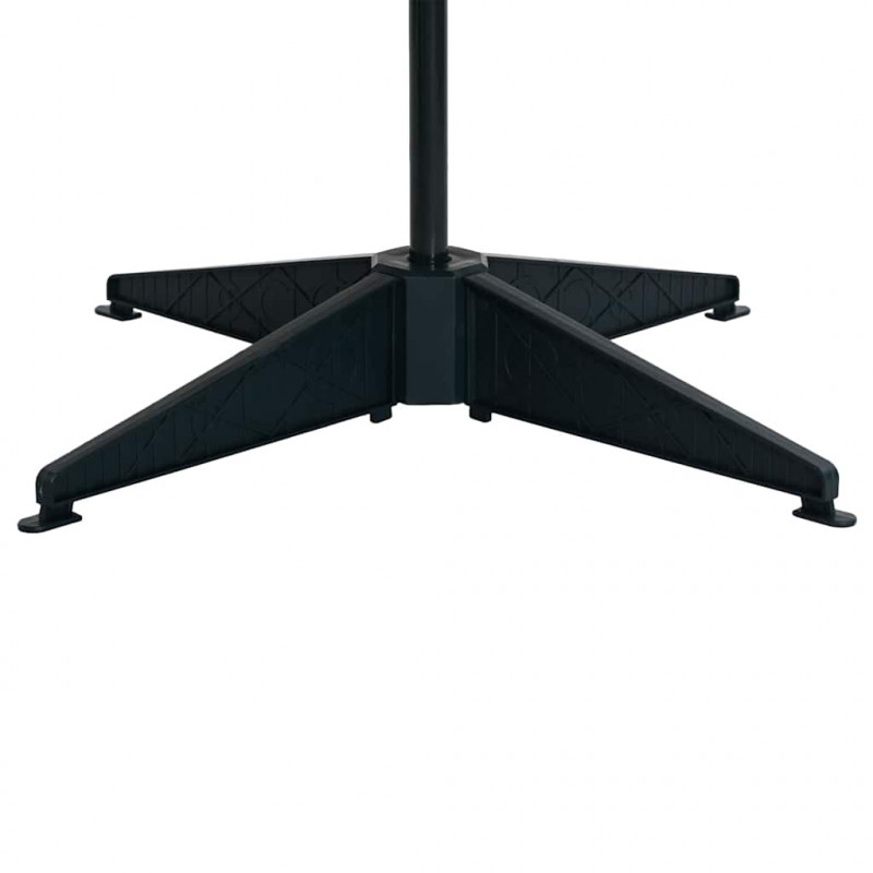 Sztuczna choinka z 100 diodami LED Zielony 155 cm PVC