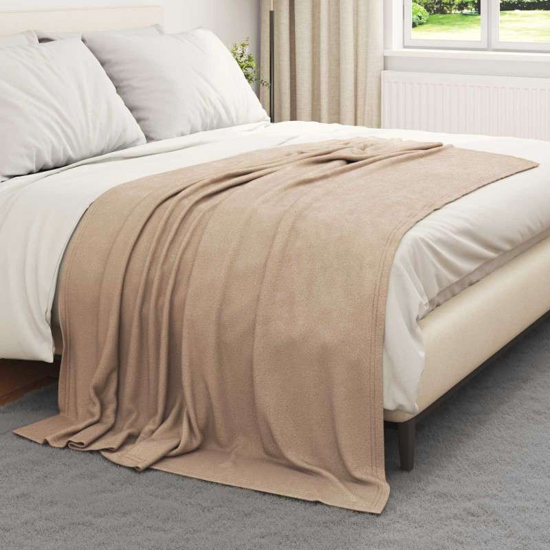 Koce narzutowe 24 pcs Camel 200 x 150 cm Polar