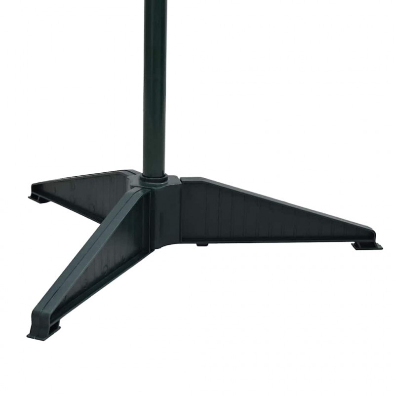 Sztuczna choinka z 50 diodami LED z podstawą Biały 120 cm PVC