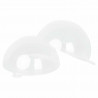 Zestaw Bombek Choinkowych 50 pcs przezroczysty Ø 5 cm