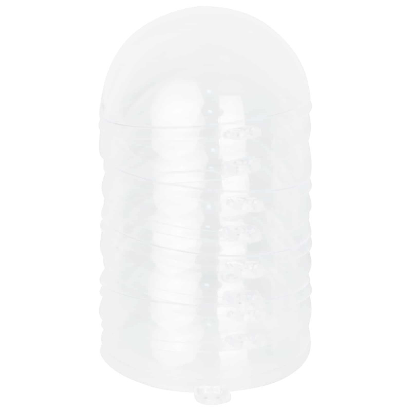 Zestaw Bombek Choinkowych 50 pcs przezroczysty Ø 5 cm