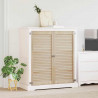 Drzwi do szafki z drzwiami 2 pcs Naturalny 49,5 x 2,1 x 110 cm