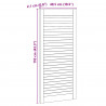 Drzwi do szafki z drzwiami 2 pcs Naturalny 49,5 x 2,1 x 110 cm
