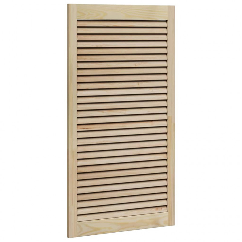 Drzwi do szafki z drzwiami 2 pcs Naturalny 110 x 2,1 x 59,5 cm