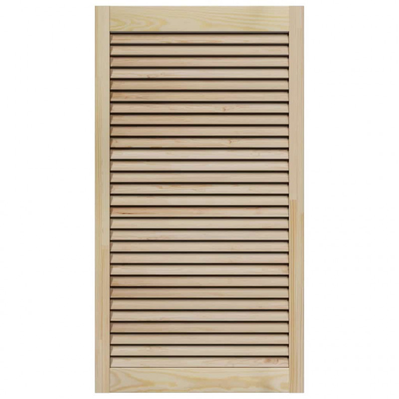 Drzwi do szafki z drzwiami 2 pcs Naturalny 110 x 2,1 x 59,5 cm