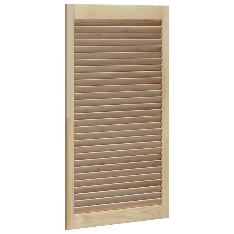 Drzwi do szafki z drzwiami 2 pcs Naturalny 110 x 2,1 x 59,5 cm
