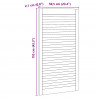Drzwi do szafki z drzwiami 2 pcs Naturalny 110 x 2,1 x 59,5 cm