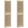 Drzwi do szafki 2 pcs Naturalny 39,5 x 2,1 x 140,5 cm