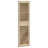 Drzwi do szafki 2 pcs Naturalny 39,5 x 2,1 x 140,5 cm