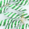 Świąteczna kula w spiralnym kształcie 40 pcs Zielony