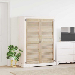 Drzwi do szafki 2 pcs Naturalny 49,5 x 2,1 x 140,5 cm