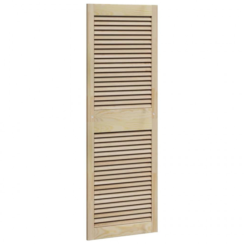 Drzwi do szafki 2 pcs Naturalny 49,5 x 2,1 x 140,5 cm