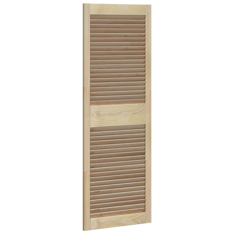 Drzwi do szafki 2 pcs Naturalny 49,5 x 2,1 x 140,5 cm