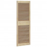 Drzwi do szafki 2 pcs Naturalny 49,5 x 2,1 x 140,5 cm