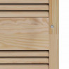 Drzwi do szafki 2 pcs Naturalny 49,5 x 2,1 x 140,5 cm