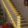 Lina świetlna z 240 diodami LED Ciepła biel 10 m PVC