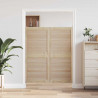 Drzwi do szafki 2 pcs Naturalny 140,5 x 2,1 x 59,5 cm
