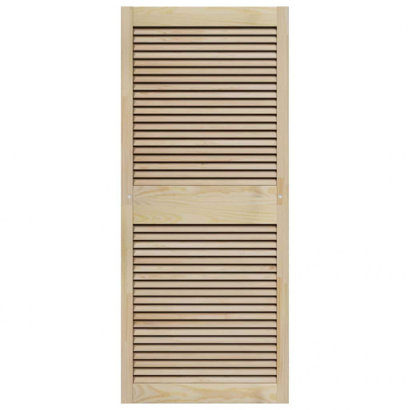 Drzwi do szafki 2 pcs Naturalny 140,5 x 2,1 x 59,5 cm