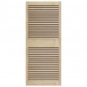 Drzwi do szafki 2 pcs Naturalny 140,5 x 2,1 x 59,5 cm