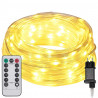 Lina świetlna z 1200 diodami LED Ciepła biel 50 m PVC