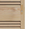 Drzwi do szafki 2 pcs Naturalny 140,5 x 2,1 x 59,5 cm
