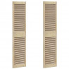 Drzwi do szafki z drzwiami 2 pcs Naturalny 170 x 2,1 x 39,5 cm