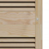 Drzwi do szafki z drzwiami 2 pcs Naturalny 170 x 2,1 x 39,5 cm