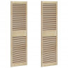 Drzwi do szafki z drzwiami 2 pcs Naturalny 170 x 2,1 x 49,5 cm