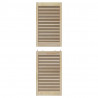 Drzwi do szafki z drzwiami 2 pcs Naturalny 170 x 2,1 x 49,5 cm