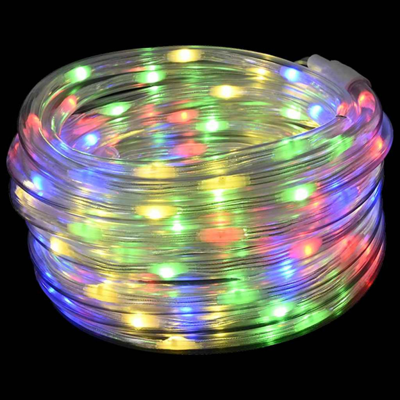 Lina świetlna z 240 diodami LED Wielokolorowe 10 m PVC