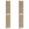Drzwi do szafki z drzwiami 2 pcs Naturalny 201 x 2,1 x 39,5 cm