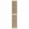 Drzwi do szafki z drzwiami 2 pcs Naturalny 201 x 2,1 x 39,5 cm
