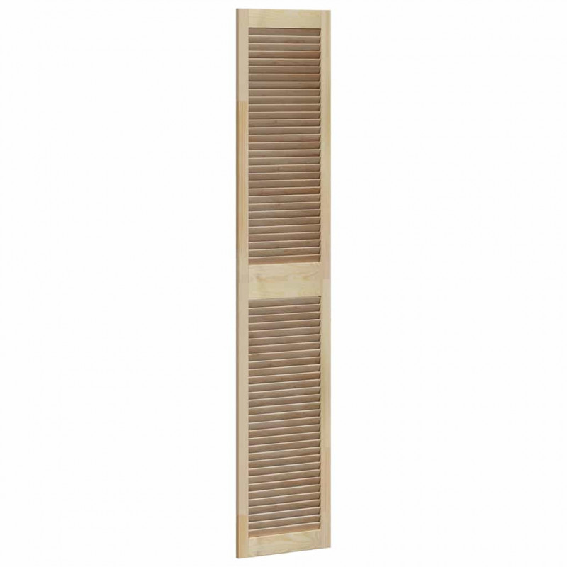 Drzwi do szafki z drzwiami 2 pcs Naturalny 201 x 2,1 x 39,5 cm