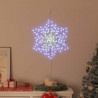Śnieżynka na Boże Narodzenie Niebieski 55,5 x 55,5 x 0,75cm PVC