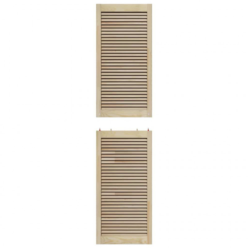 Drzwi do szafki z drzwiami 2 pcs Naturalny 201 x 2,1 x 49,5 cm