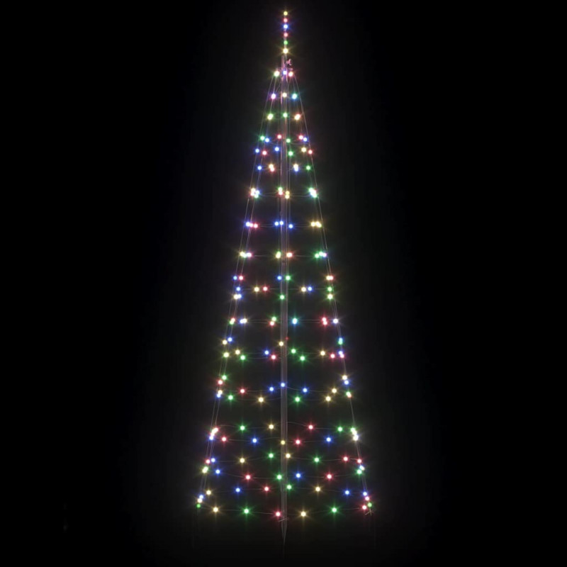 Ledowa Choinka Bożonarodzeniowa z Kolcami do Ziemi 250 cm