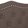 Fotel Chesterfield Brązowy 120,5 x 65 x 75 cm Skóra ekologiczna