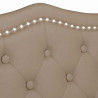 Fotel Chesterfield z poduszką Cappuccino 120,5 x 65 x 75 cm