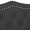 Fotel Chesterfield Czarny 120,5 x 65 x 75 cm Skóra ekologiczna