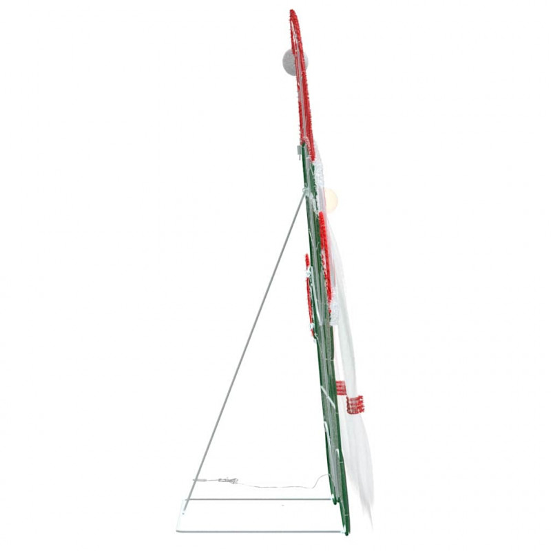 Podświetlany gnom z 60 diodami LED Ciepła biel 71 x 64 cm