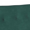 Fotel Chesterfield Ciemna zieleń 112 x 65,5 x 75 cm Aksamit