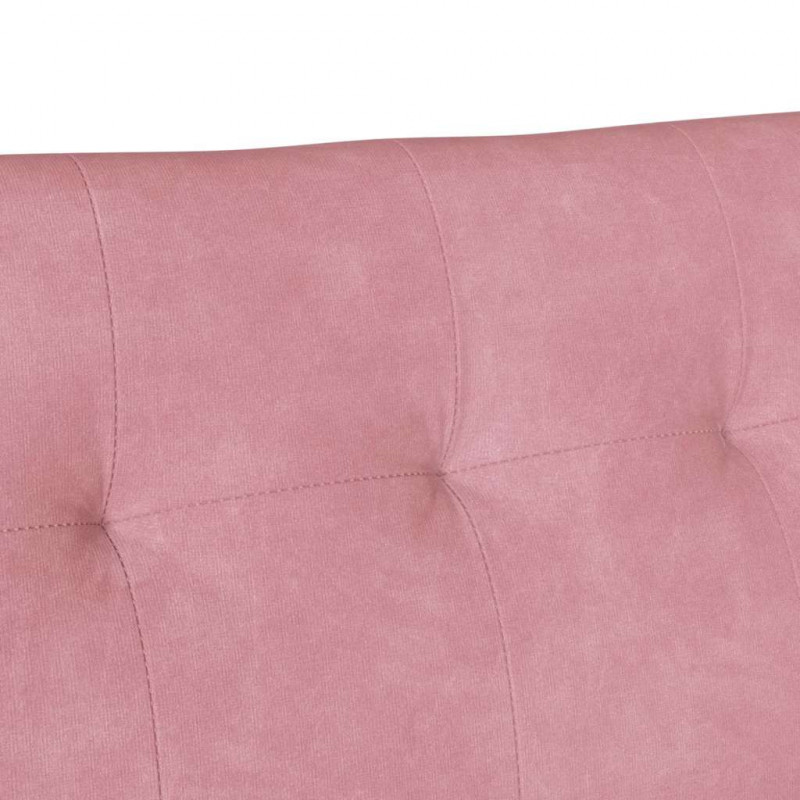 Fotel Chesterfield Różowy 112 x 65,5 x 75 cm Aksamit