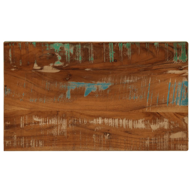 Blat stołu, 40x30x2,5 cm, prostokątny, lite drewno z odzysku