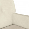 Fotel Chesterfield Kremowy 112 x 65,5 x 75 cm Aksamit