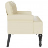 Fotel Chesterfield Kremowy 119,5 x 64,5 x 75 cm