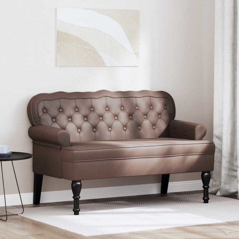 Fotel Chesterfield Brązowy 119,5 x 64,5 x 75 cm