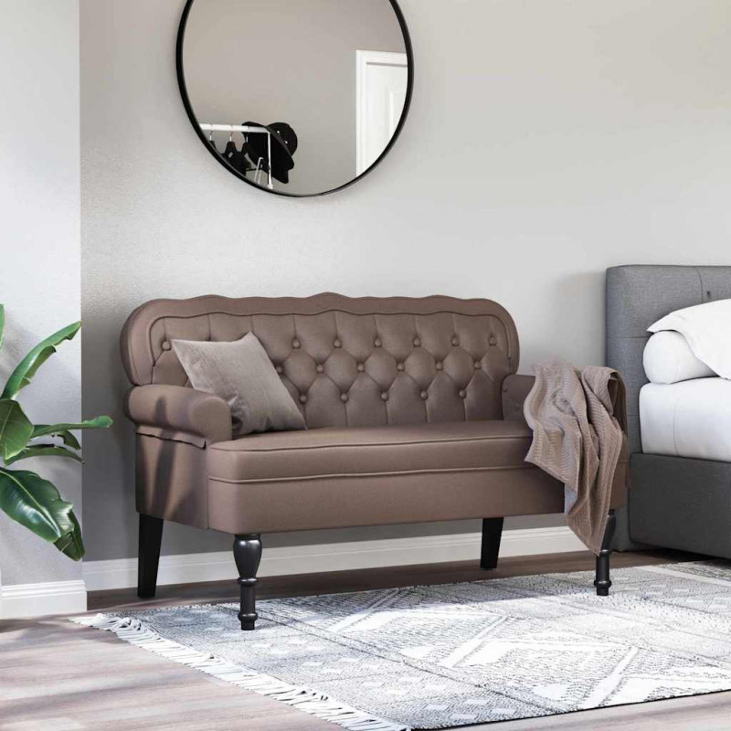 Fotel Chesterfield Brązowy 119,5 x 64,5 x 75 cm