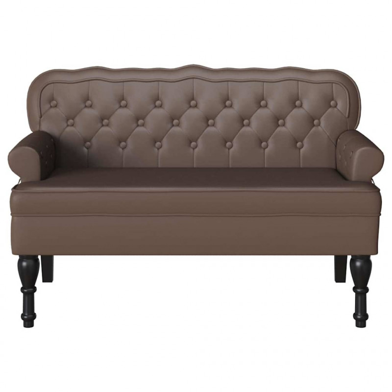 Fotel Chesterfield Brązowy 119,5 x 64,5 x 75 cm