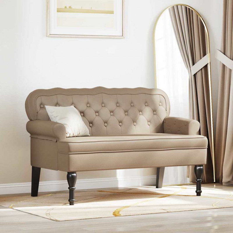 Fotel Chesterfield Cappuccino 119,5 x 64,5 x 75 cm