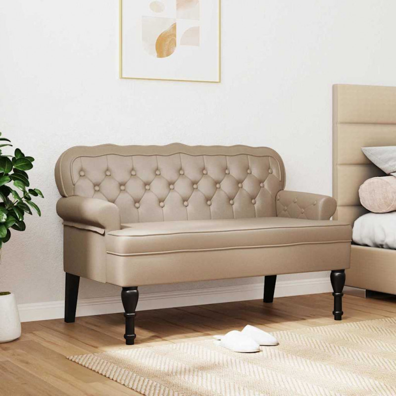 Fotel Chesterfield Cappuccino 119,5 x 64,5 x 75 cm